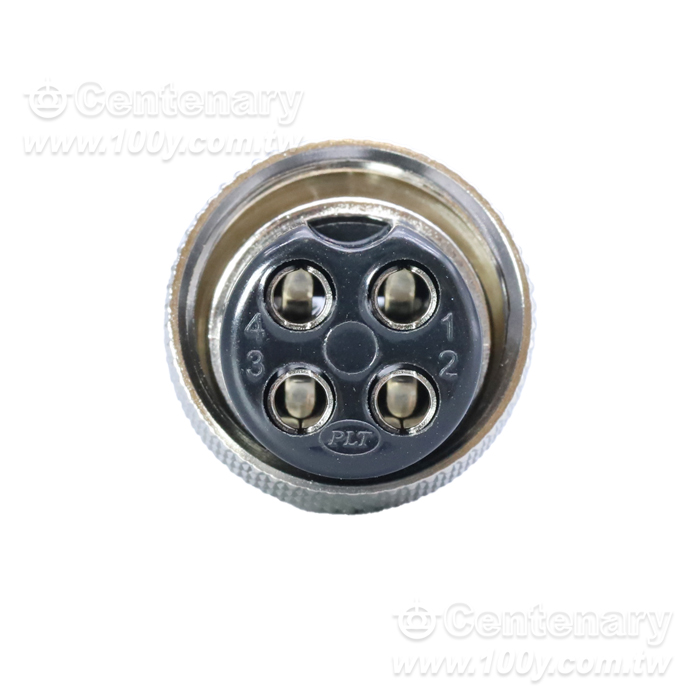 4P母插頭 5A/125V ψ16 - 7002 產品圖片