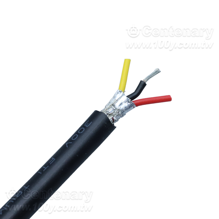 UL2464 24AWG-3C雙層屏蔽(銅網+鋁箔) - 147046 產品圖片