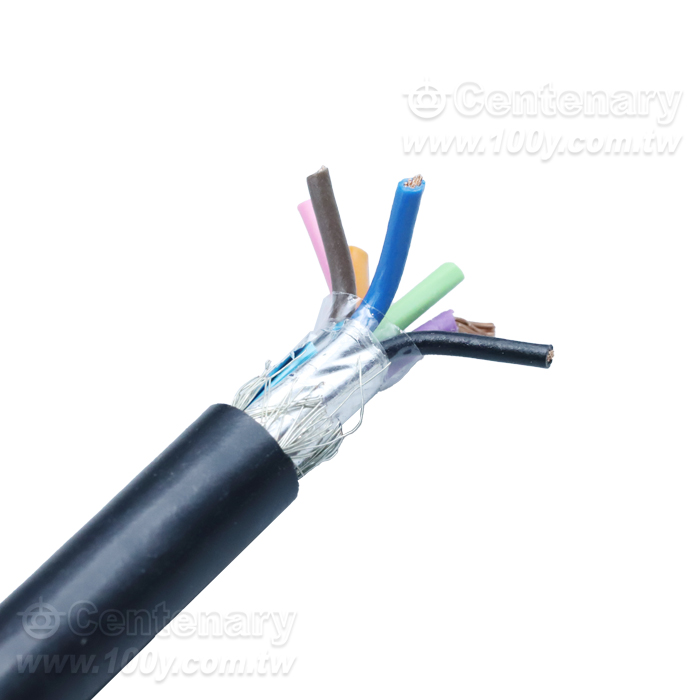 UL2464-銅網+鋁箔-6C 外皮黑色 - 157684 產品圖片