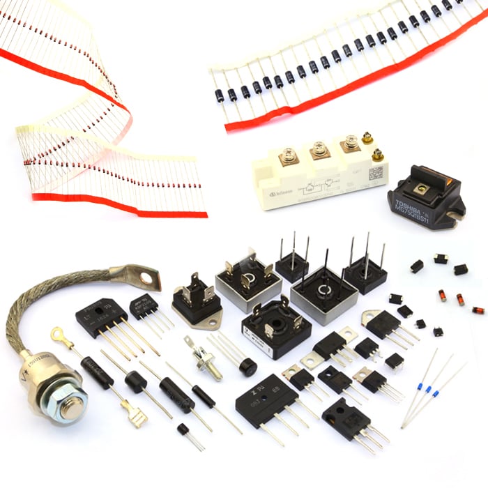 二極體+TVS+Triac+SCR+Diac
