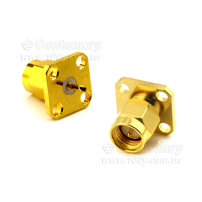 SMA 公 Chassis Mount