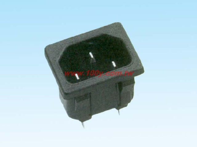 C14 3P接地座15A/250V UL - 47067 產品圖片