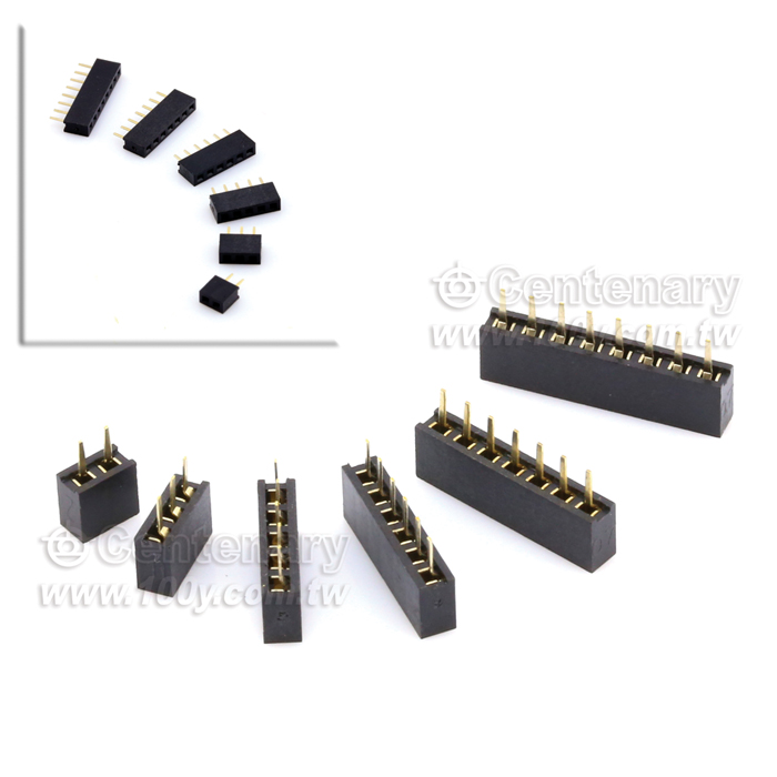 1*10P 排針母座 P:2.0mm【ROHS】 - 51057 產品圖片