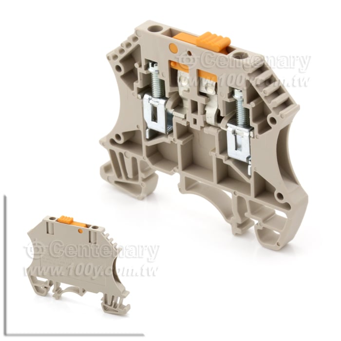 軌道式端子台300V/10A