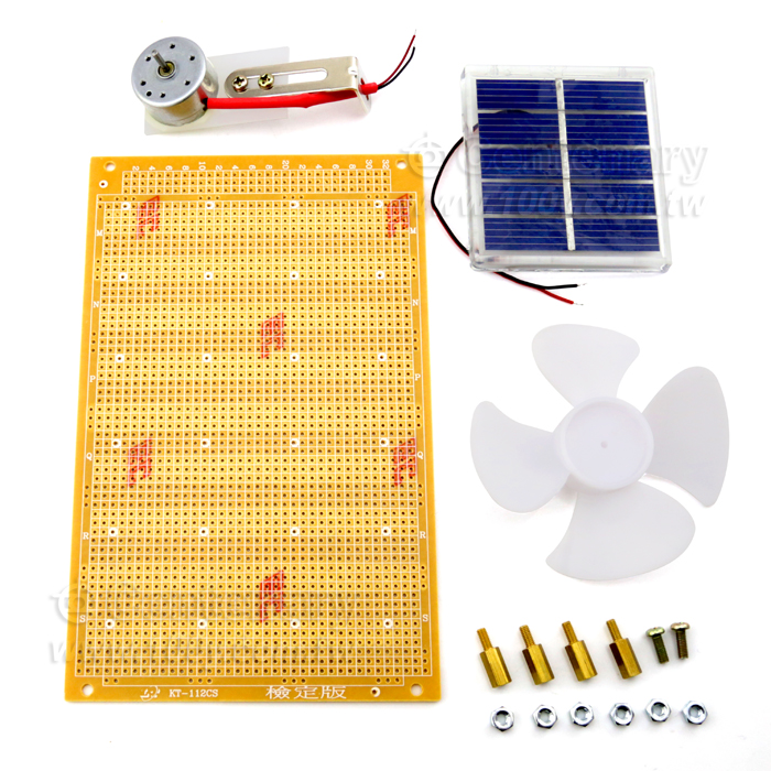 太陽能馬達風扇套件 - 14061 Product Image
