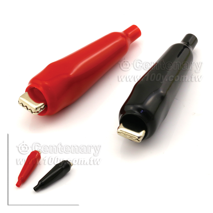 20A Miniature Insulated Crocodile Clips