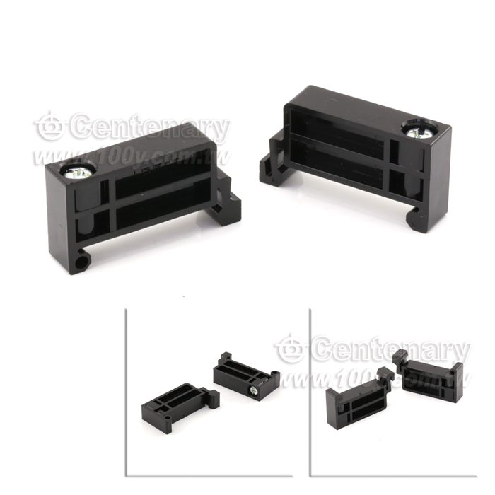 DIN Rail Mount Terminal End Bracket - 14145 Product Image