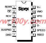 Universal serial bus transceiver