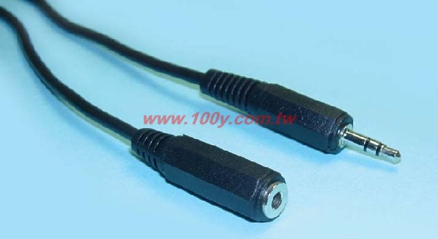 3.5ST.M/F Stereo Extension Cable