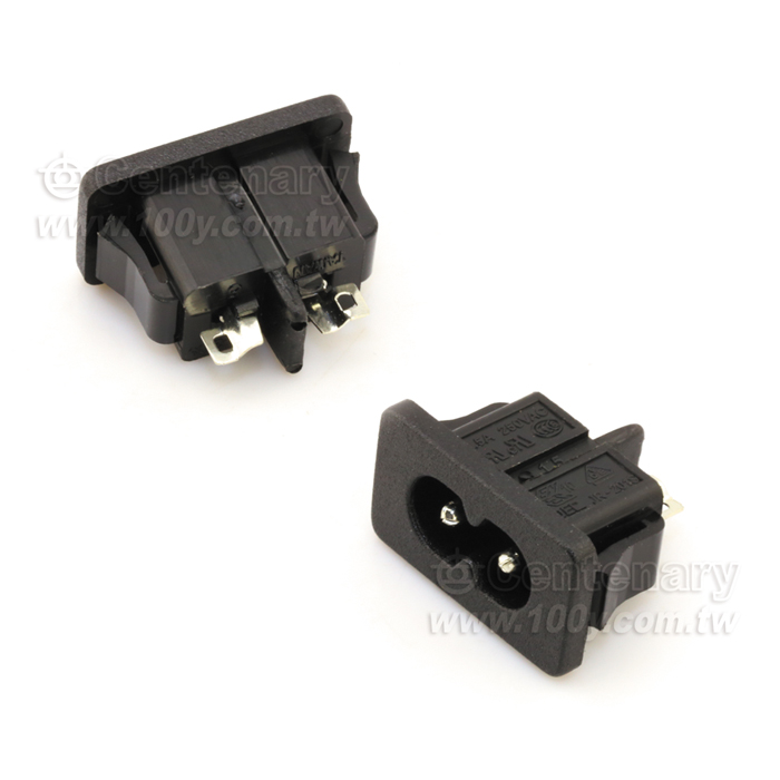 C8 字型 AC 座 2.5A/250V