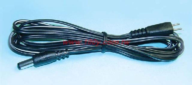 DC2.5*5.5  JACK Plug Leads For Wall Transformer - 14312 Product Image