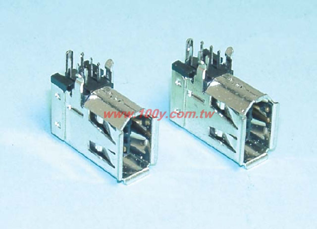 IEEE-1394 DIP UP Right  6P GOLD PLATING