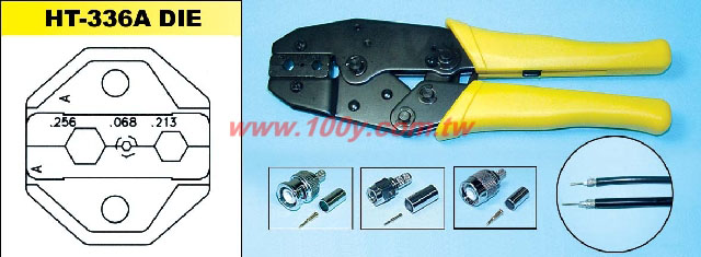 Ratcheted RF Crimp Tool