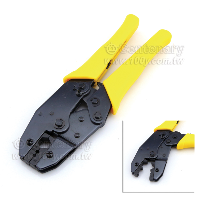 Ratcheted RF Crimp Tool
