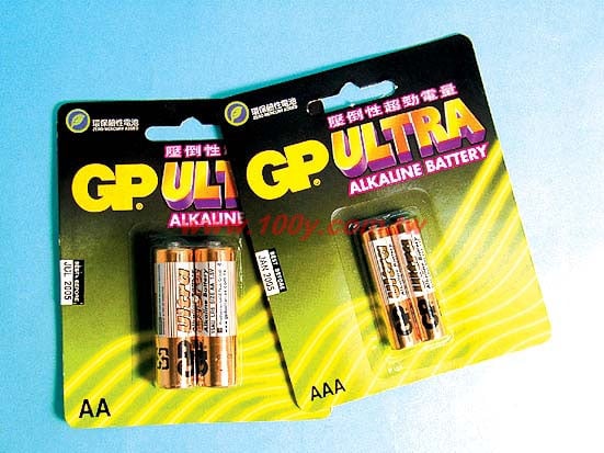 AAA鹼性高伏特電池
