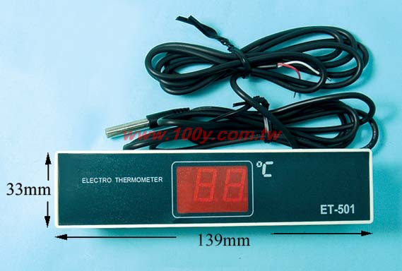 220VAC電子式溫度計 - 10989 產品圖片
