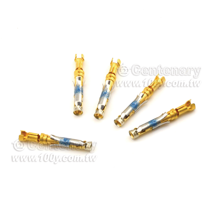 For CPC Series 1  母針 #18-16 鍍金30u" (for 3.5mm)