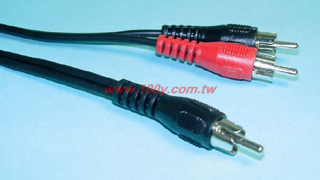 1+2RCA 訊號線-5尺 - 10070 產品圖片