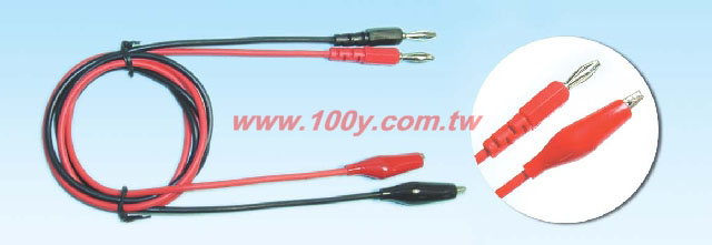 4mm Banana To Crocodile Clips Test Leads