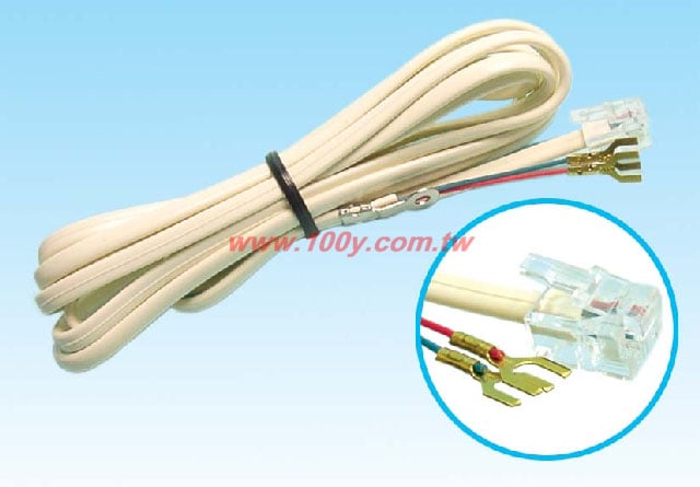 6P2C電話線/7尺