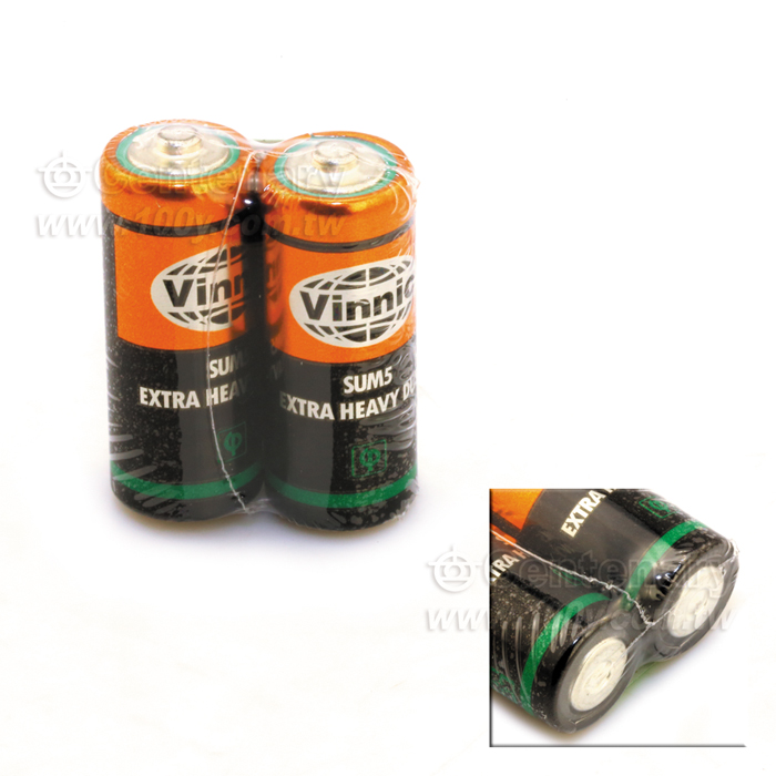 威力黑色5號電池Vinni