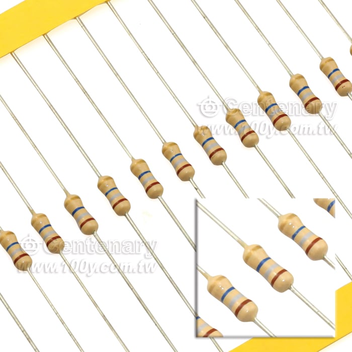 1/4W Carbon Film Resistors