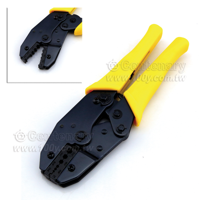 Ratcheted RF Crimp Tool