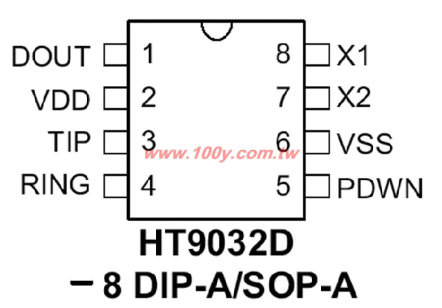 5V  25mW DIP-8P