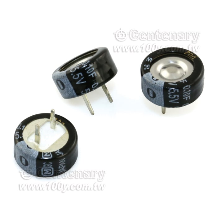 金電容 1F/5.5V 21.5*8mm - 28341 產品圖片