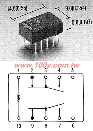 Miniature Relay - 36648 Product Image