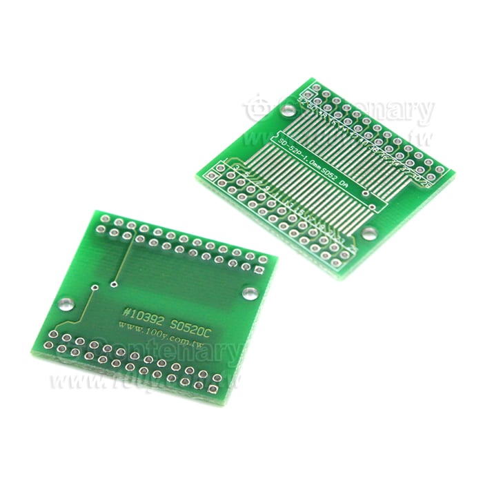 SOIC to DIP PCB  1.0mm Pitch