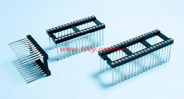 Machine Tooled Wire Wrap Gold Plated IC Sockets