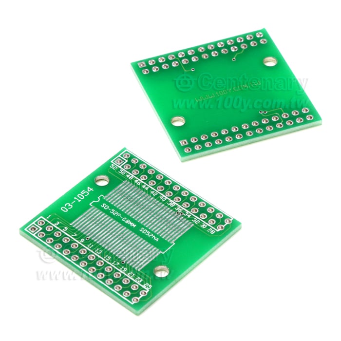 SO52 Pin 0.8mm Pitch to DIP PCB Adaptor