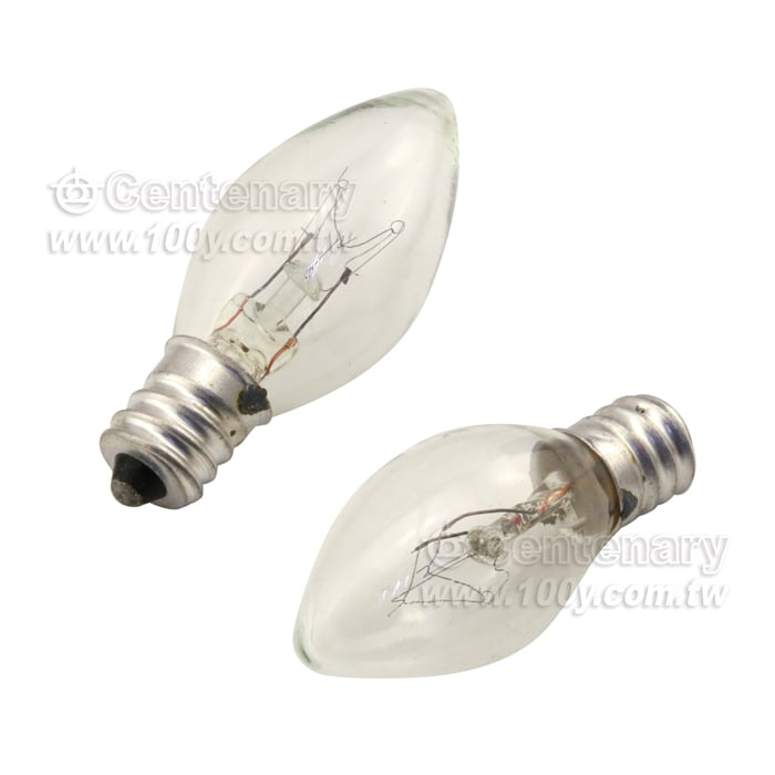 Acuate clear bulb