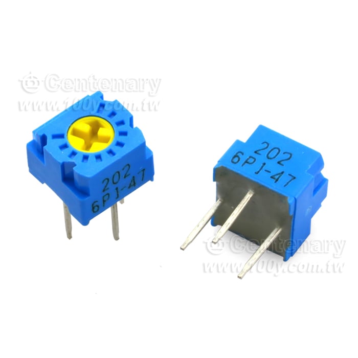 微調電阻500Kohm 250°±10° 1/2W【ROHS】