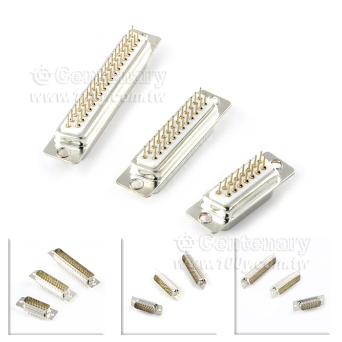 D-Subminiature 180° , PC Mount connctors (50Pins ) - 53569 Product Image