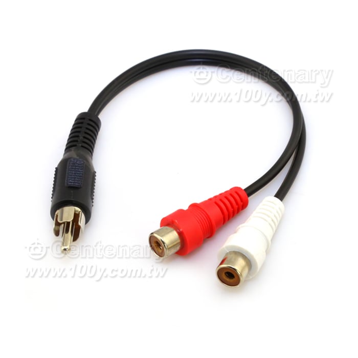 1M-2F RCA Cable