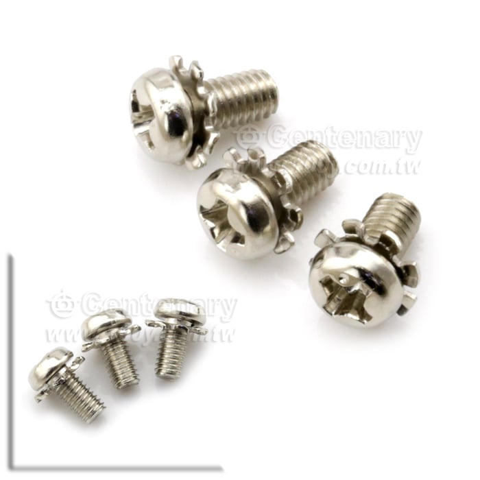 螺絲 BM MS+E⊕N M3*6mm【ROHS】