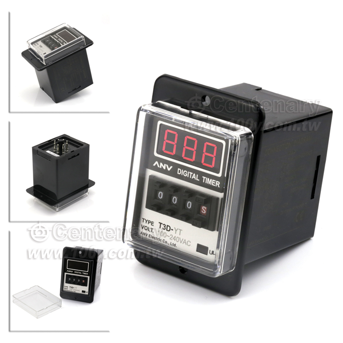 多段數字型限時繼電器 0.01S~9990H - 107697 產品圖片