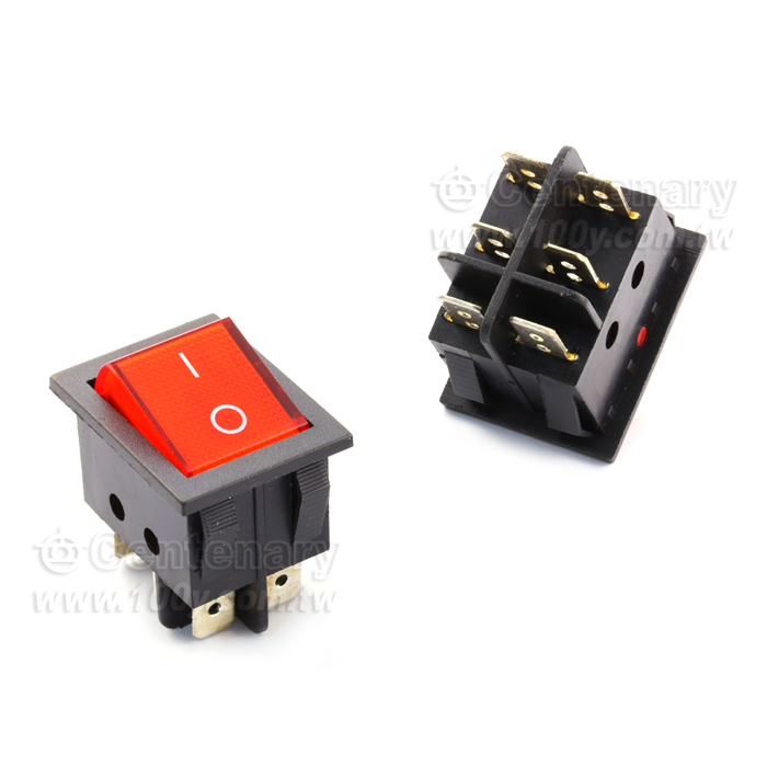 Rocker Switch With Lamp - 11637 Product Image