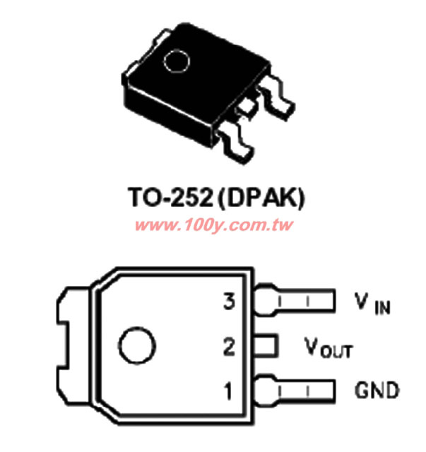 Low dropout pos. reg.(LOW DROP FIXED AND ADJUSTABLE POSITIVE VOLTAGE REGULATORS) - 11832 Product Image