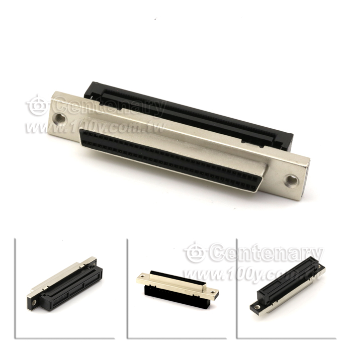 Half Pitch SCSI Connectors HD68F