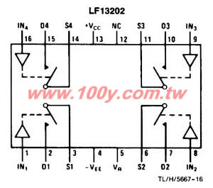 Quad NC S.P.S.T Analog Switcher - 23316 Product Image