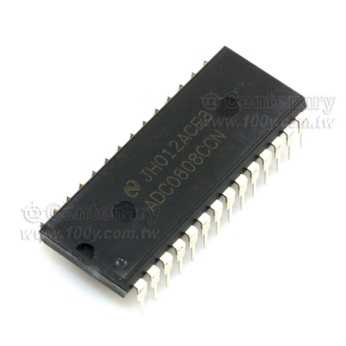 8-bit Microprocessor Compatible A/D Converter With 8-Channel Multiplexer