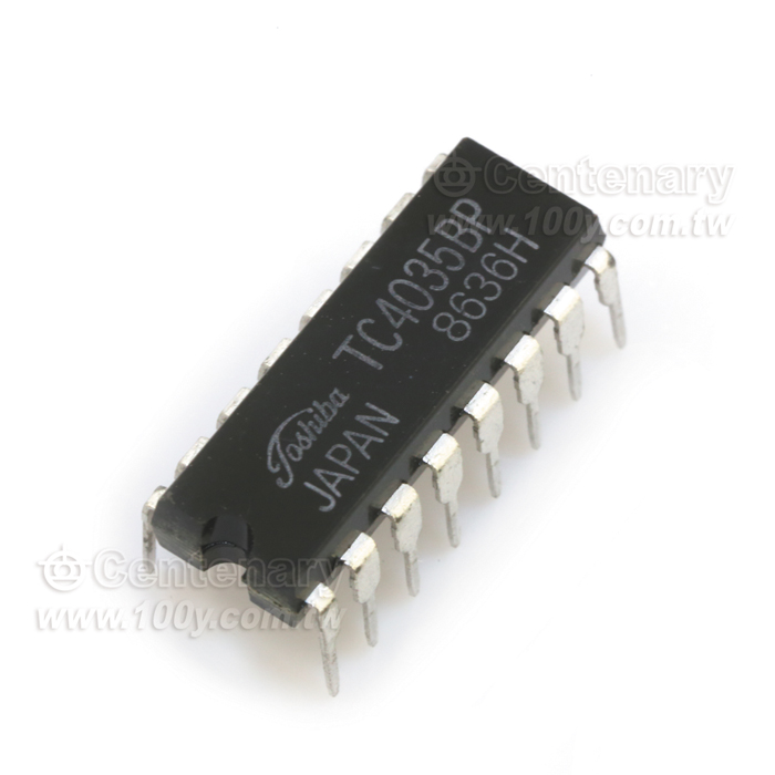16P/DIP 4級并行輸入/并行輸出移位暫存器