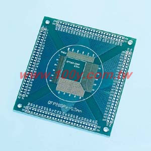 QFP208P 0.5mm轉接板 - 12788 產品圖片