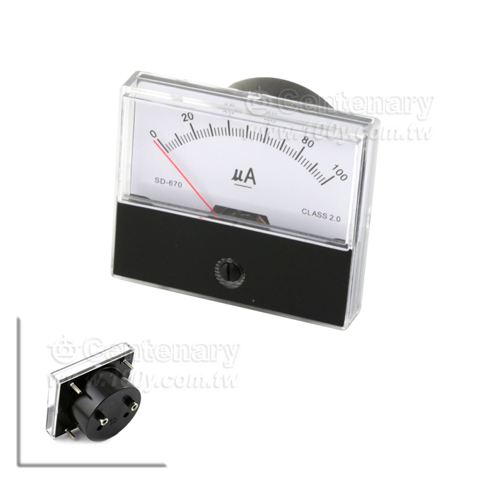 DC Long Scale Switchboard Meter - 12826 Product Image