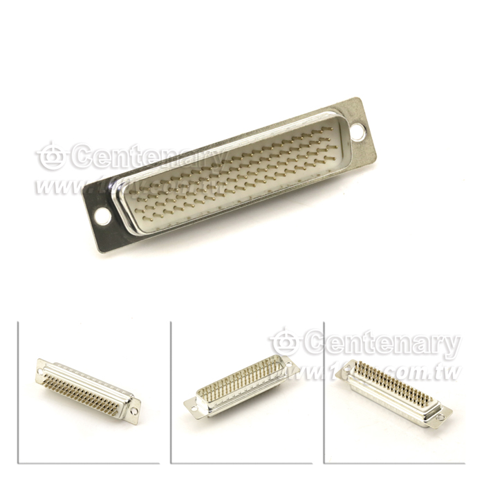 HDSP78SB4A1  180°  D Sub Solder Cup Connector (4 Rows /78Pins ) - 13340 Product Image