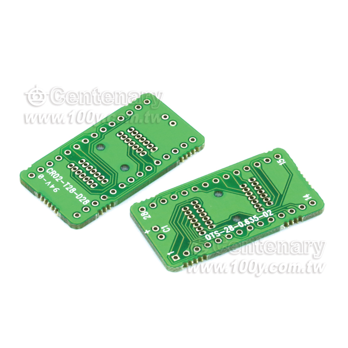 TSSOP Socket PCB For OTS-28-0.635-02 Burn-in Socket - 8334 Product Image