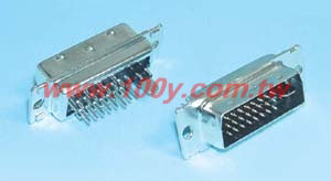 DVI 29Pin 公座 180°【ROHS】